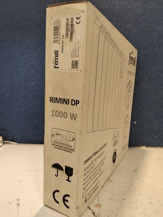 Ferroli RIMINI DP 100 Emisor Eléctrico Programable 1 kW 6 elementos