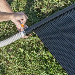 Calentador solar piscina GRE +6º panel polietileno