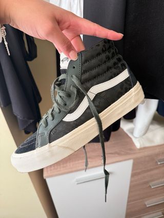 Zapatillas Vans SK8-Hi Verde y Negro