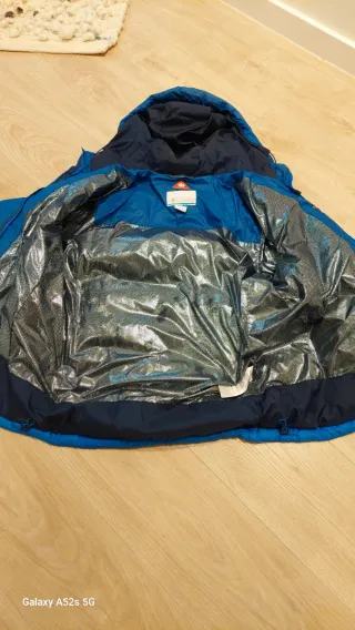 Chaqueta Columbia Hombre Azul