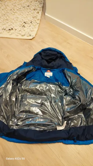 Chaqueta Columbia Hombre Azul