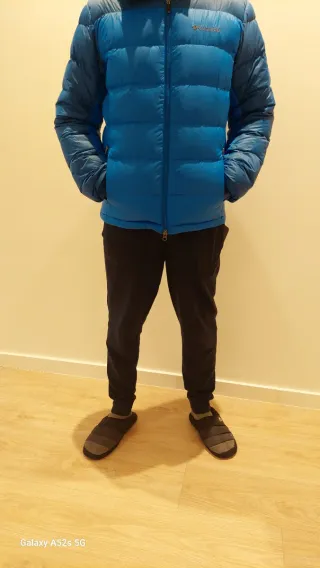 Chaqueta Columbia Hombre Azul