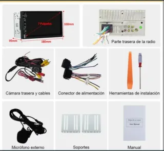 Autorradio Android Auto Doble DIN