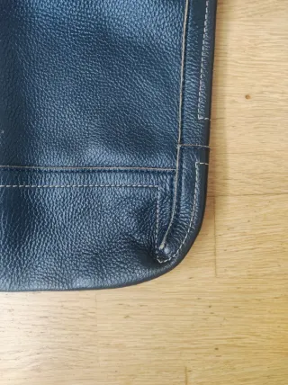 Bolso Purificación García Piel Azul