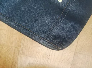 Bolso Purificación García Piel Azul