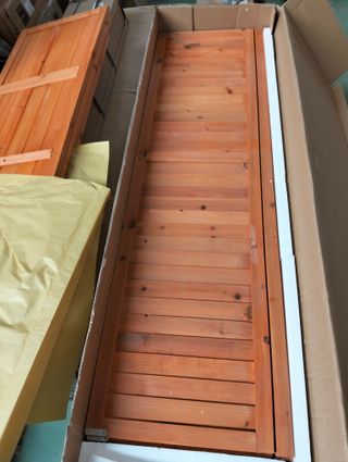 Armario exterior de madera Gardiun Emmy 87x46x160 cm