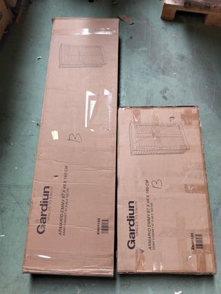 Armario exterior de madera Gardiun Emmy 87x46x160 cm