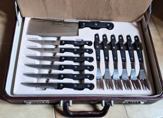 Valigetta Von Meister in pelle e metallo