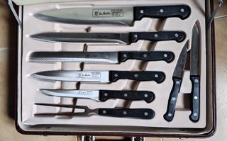 Valigetta Von Meister in pelle e metallo