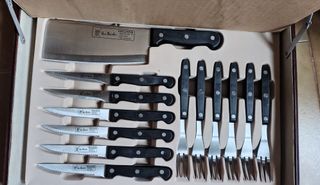 Valigetta Von Meister in pelle e metallo