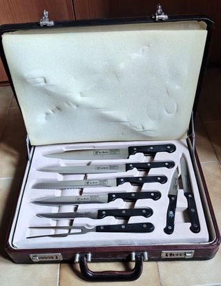 Valigetta Von Meister in pelle e metallo