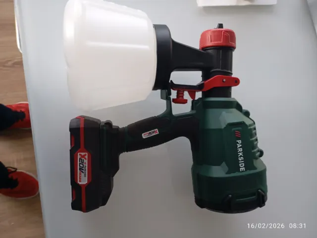 Pistola Pintura Parkside Pulverizador