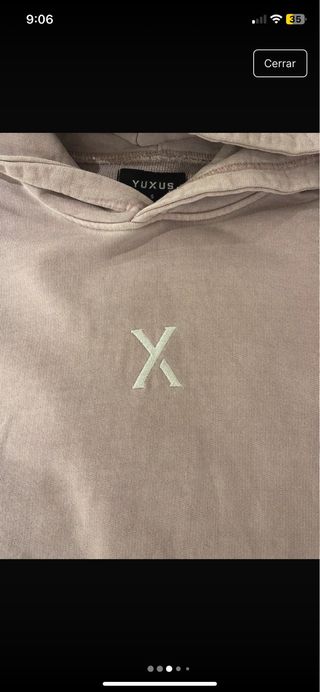 Sudadera YUXUS Rosa Talla S