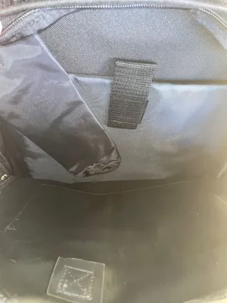 Zaino Continental nero e arancione