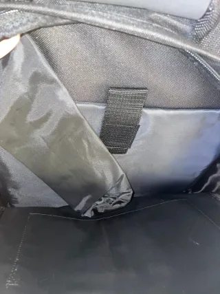 Zaino Continental nero e arancione