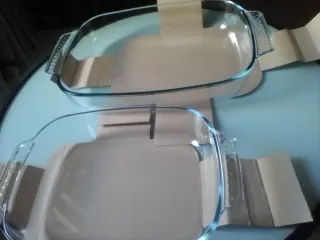 Nuove teglie da forno Pyrex 39x33 e 31x26