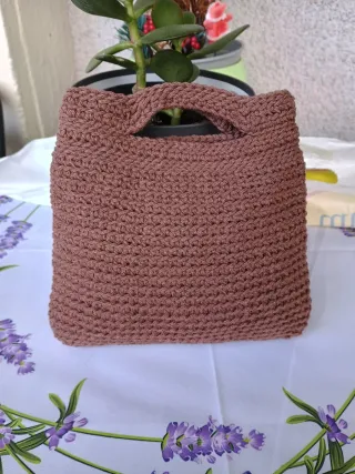 Mini borsa uncinetto fatta a mano