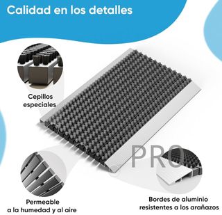 Tappeto in alluminio per ingresso casa - West