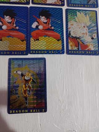 Cromos Sueltos Holos Dragon Ball Z Serie Azul 90s