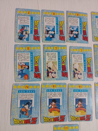 Cromos Sueltos Holos Dragon Ball Z Serie Azul 90s