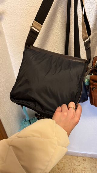 Bolso bandolera Antonio Miró marrón