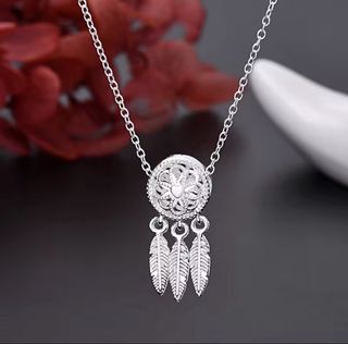 Set Orecchini e Collana Argento 925 acchiappasogni