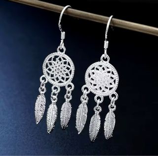 Set Orecchini e Collana Argento 925 acchiappasogni