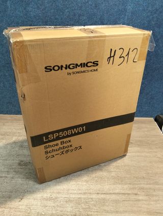 Paquete de 8 cajas de almacenamiento de zapatos, cajas apilables transparentes