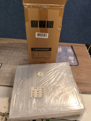 Paquete de 8 cajas de almacenamiento de zapatos, cajas apilables transparentes