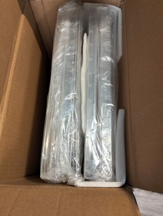 Paquete de 8 cajas de almacenamiento de zapatos, cajas apilables transparentes