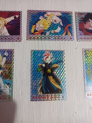 Cromos Sueltos Holos Dragon Ball Z Serie Plata 2
