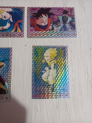 Cromos Sueltos Holos Dragon Ball Z Serie Plata 2