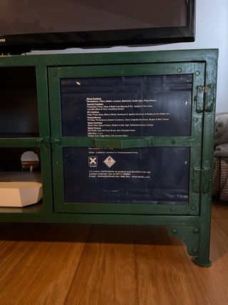 Mueble TV Industrial Metal y Madera (NEGOCIABLE)