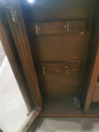 Porta chiavi e lettere in legno