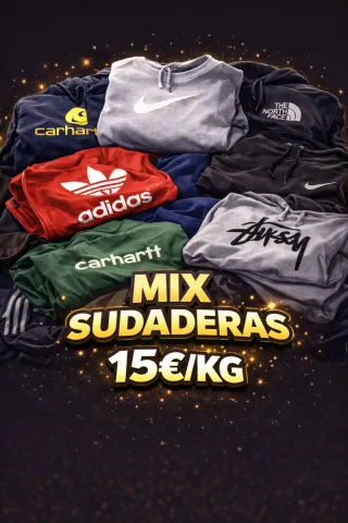 Lote Sudaderas Marcas Varias 15€/KG