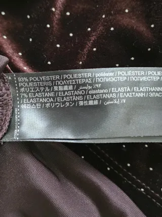 Jersey terciopelo y strass