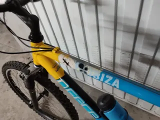 Bicicleta de Montaña Ibiza Azul y Amarilla