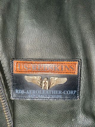 Chaqueta Aviador Redskins Negra