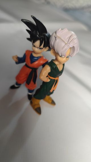 PACK FIGURAS DRAGON BALL Z GOTEN + TRUNKS 8CM