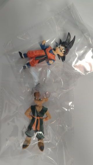 PACK FIGURAS DRAGON BALL Z GOTEN + TRUNKS 8CM