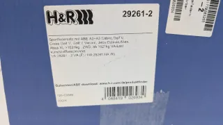Muelles H&R 29261-2 Solo esta semana