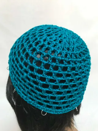 Mesh hat trama a rettangoli