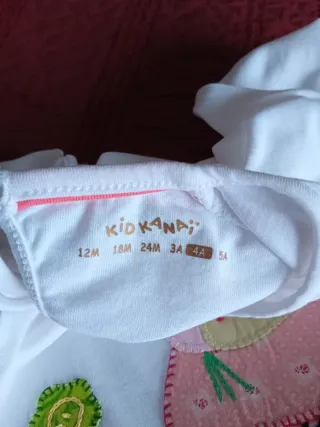 Camiseta patchwork hecha a mano