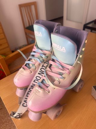 Patines 4 ruedas  Impala Talla 36 Arcoíris