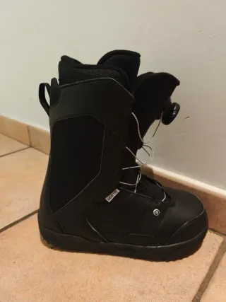 Botas Snowboard Ride Rook talla 40 Negras (BOA)