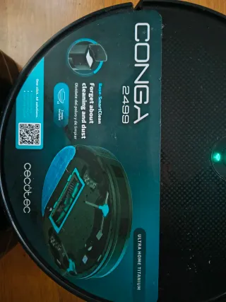 Robot Aspirador Cecotec Conga 2499 + base de carga
