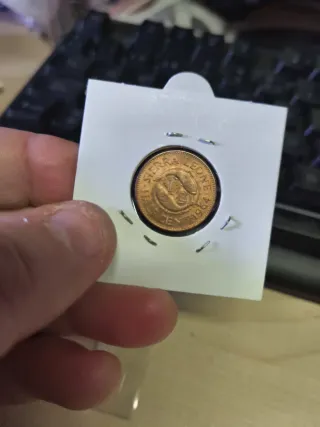 2 Monedas Sierra Leona 1964 1/2 Centimo y 1c