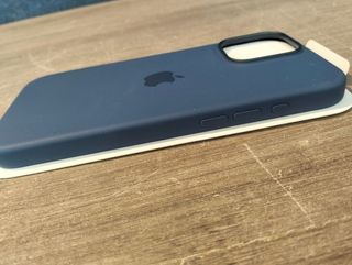 Funda de silicona iPhone 16 Pro Max - Azul denim