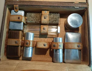 Maleta antigua barbería