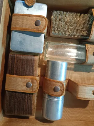 Maleta antigua barbería